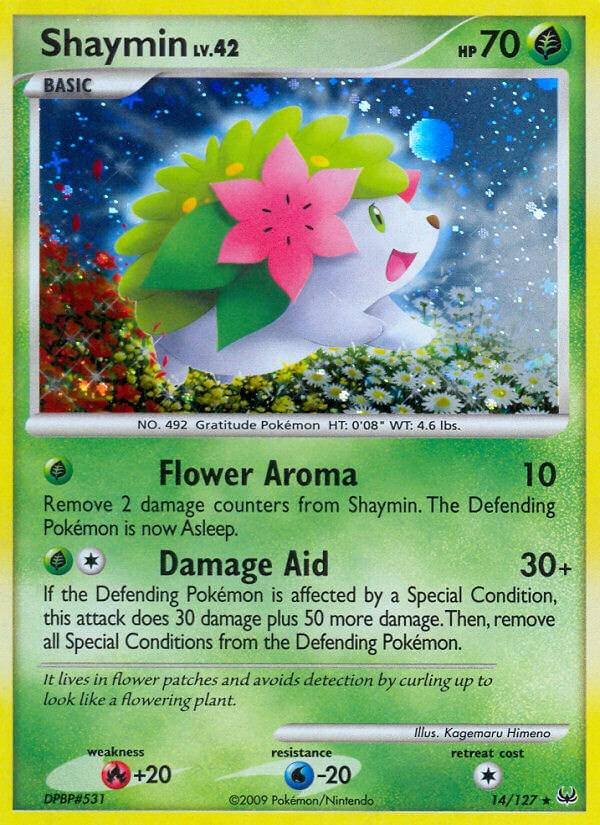 Shaymin #14 Pokemon Platinum