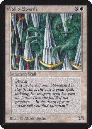 Wall of Swords Magic Alpha