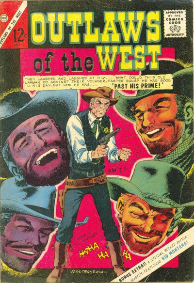 Outlaws of the West #54 (1965) Comic Books Outlaws of the West