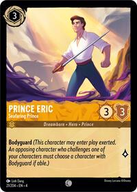 Prince Eric - Seafaring Prince #21 Lorcana Ursula's Return