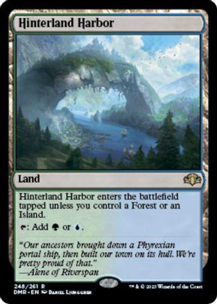 Hinterland Harbor #248 Magic Dominaria Remastered
