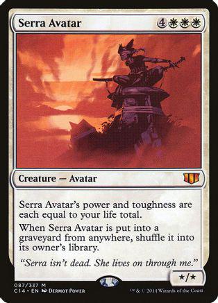 Serra Avatar Magic Commander 2014