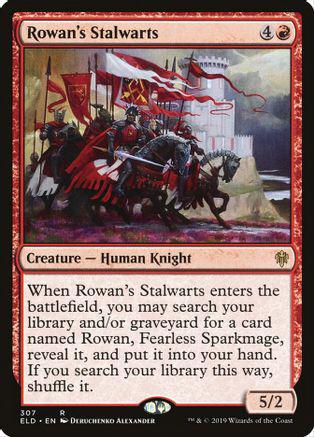 Rowan's Stalwarts Magic Throne of Eldraine