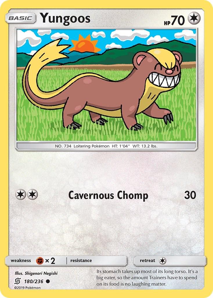 Yungoos #180 Pokemon Unified Minds