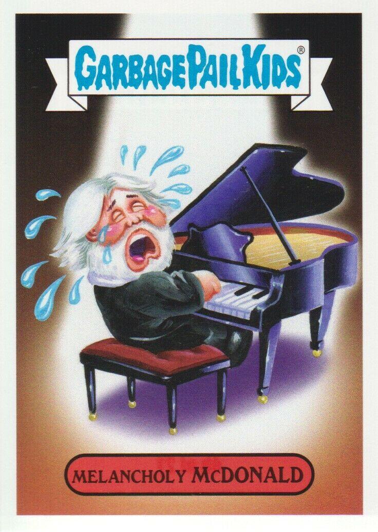 Melancholy McDONALD #4b Garbage Pail Kids Battle of the Bands