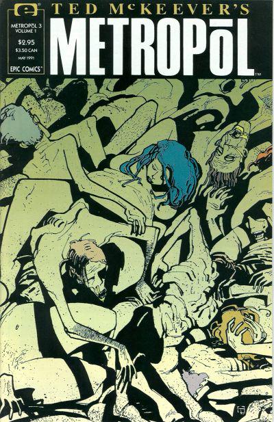 Ted McKeever's Metropol #3 (1991) Comic Books Ted McKeever's Metropol