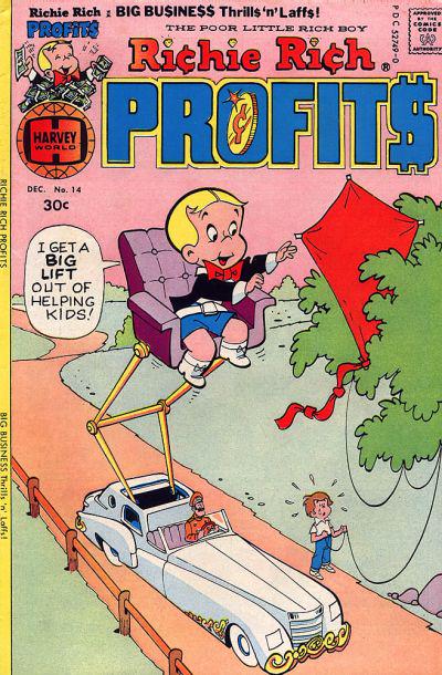 Richie Rich Profits #14 (1976) Comic Books Richie Rich Profits