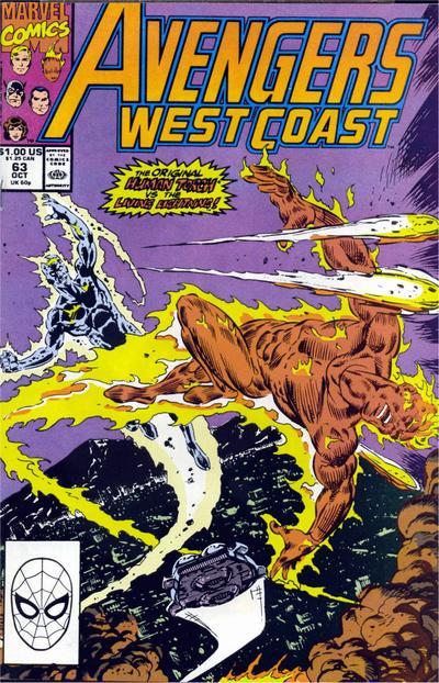West Coast Avengers #63 (1990) Comic Books West Coast Avengers