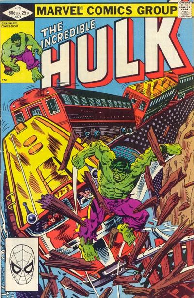 The Incredible Hulk #274 (1982) Comic Books Incredible Hulk