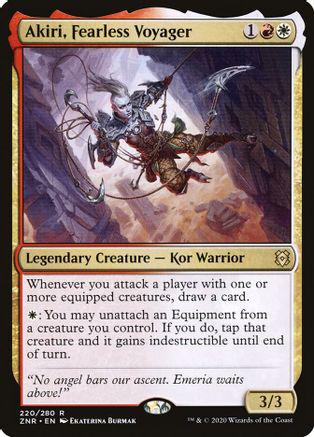 Akiri, Fearless Voyager Magic Zendikar Rising