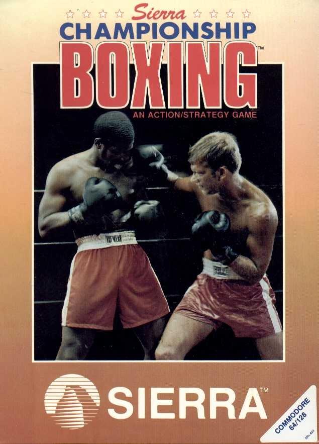 Sierra Championship Boxing Commodore 64