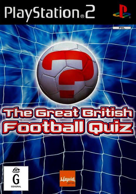 The Great British football Quiz PAL Playstation 2