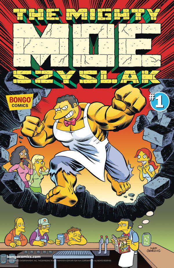 Mighty Moe Szyslak #1 (2018) Comic Books Mighty Moe Szyslak