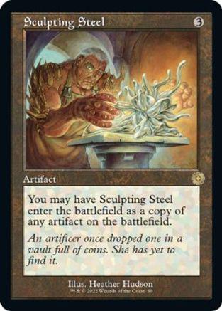 Sculpting Steel Magic Brother's War Retro Artifacts