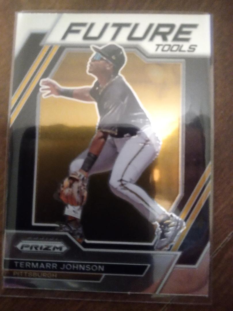 Termarr Johnson #FT11 Baseball Cards 2023 Panini Prizm Future Tools