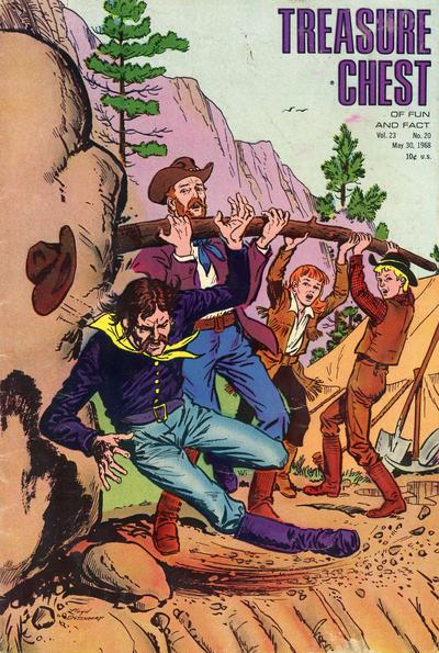Treasure Chest of Fun and Fact #20 446 (1968) Comic Books Treasure Chest of Fun and Fact