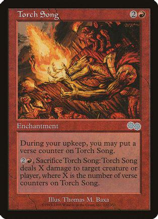Torch Song Magic Urzas Saga