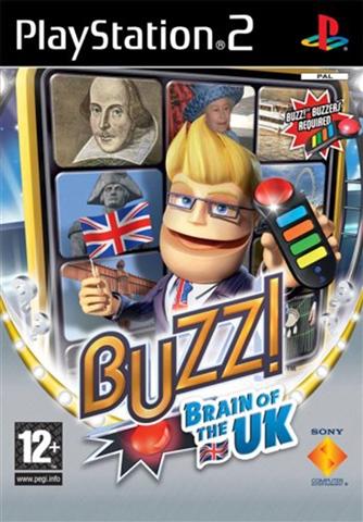 Buzz: Brain of the UK PAL Playstation 2