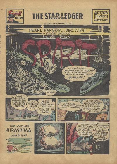 Spirit #9/21/1947 (1947) Comic Books Spirit