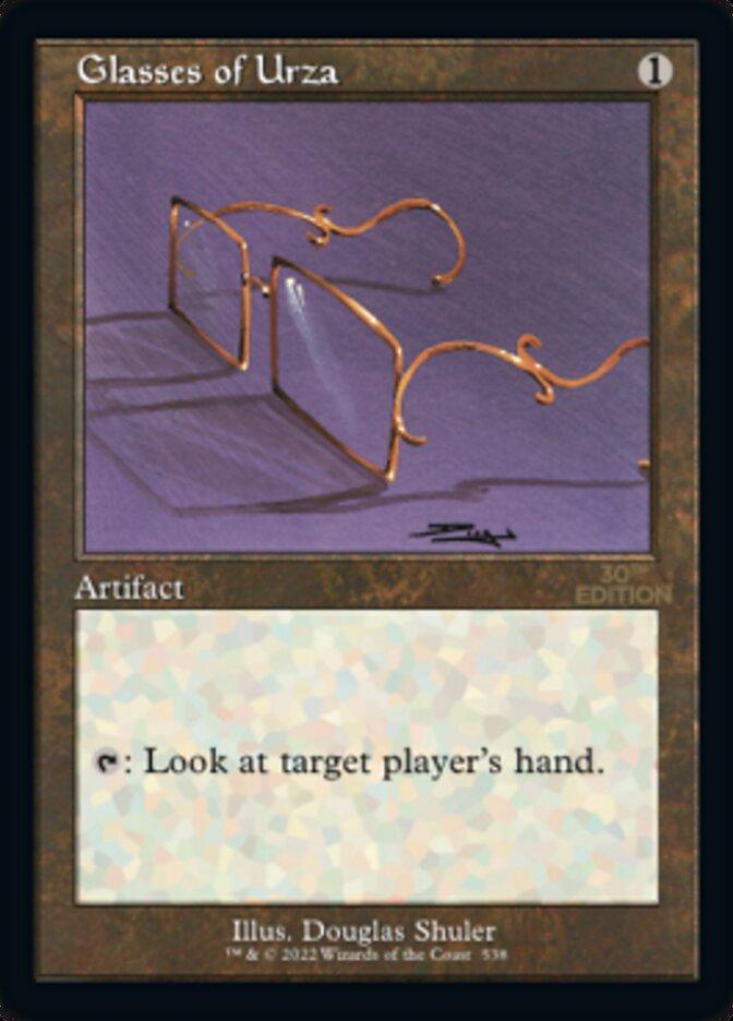 Glasses of Urza #538 Magic 30th Anniversary