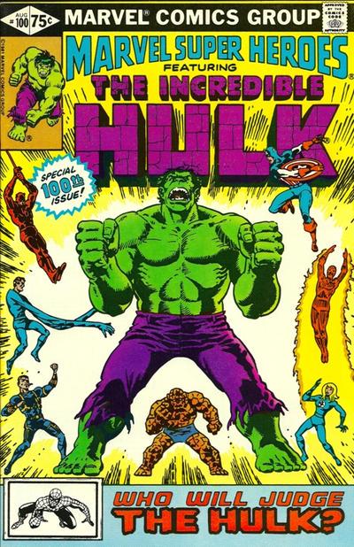 Marvel Super-Heroes #100 (1981) Comic Books Marvel Super-Heroes