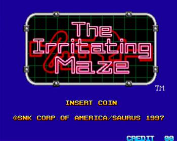 Irritating Maze Neo Geo MVS