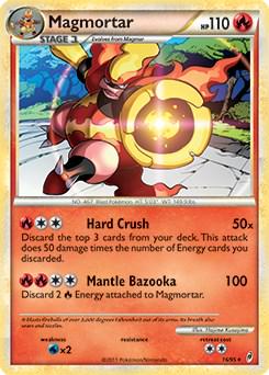 Magmortar #16 Pokemon Call of Legends