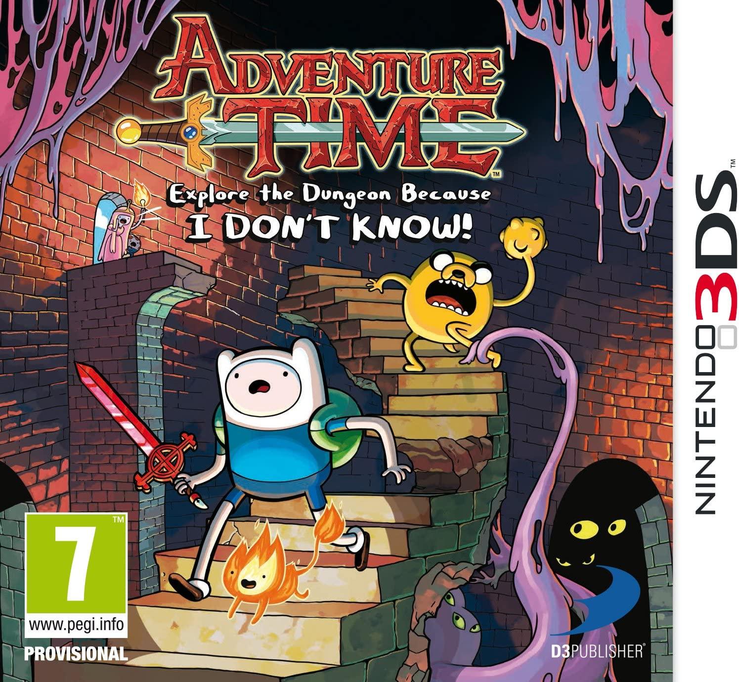 Adventure Time Explore the Dungeon Because I Don't Know PAL Nintendo 3DS