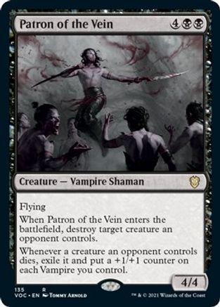 Patron of the Vein Magic Innistrad: Crimson Vow Commander
