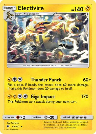 Electivire #43 Cover Art