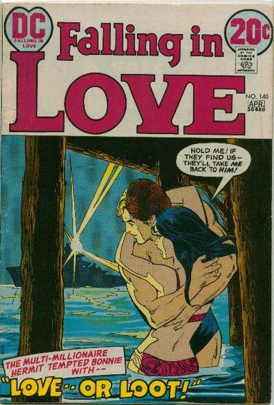 Falling in Love #140 (1973) Comic Books Falling In Love