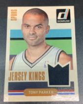 Tony Parker #20 Basketball Cards 2014 Panini Donruss Jersey Kings