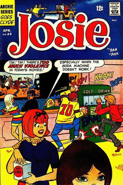 Josie #40 (1969) Comic Books Josie