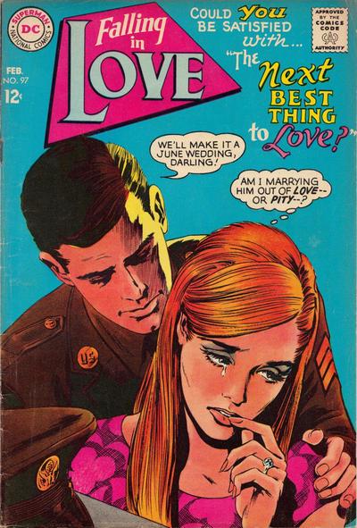 Falling in Love #97 (1968) Comic Books Falling In Love