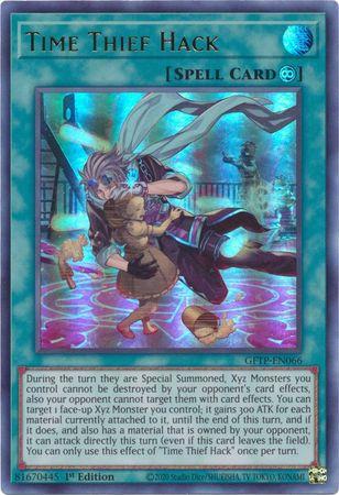 Time Thief Hack GFTP-EN066 YuGiOh Ghosts From the Past