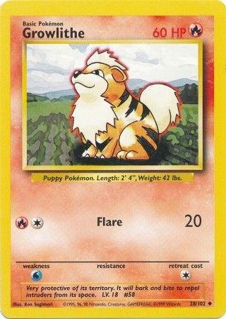 Growlithe #28 Cover Art