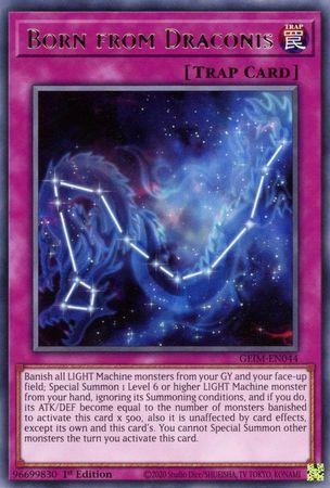 Born from Draconis GEIM-EN044 YuGiOh Genesis Impact