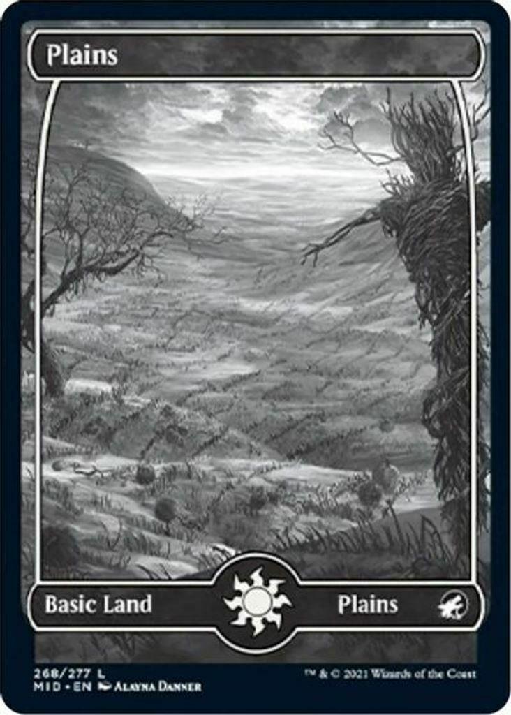 Plains #268 Magic Innistrad: Midnight Hunt