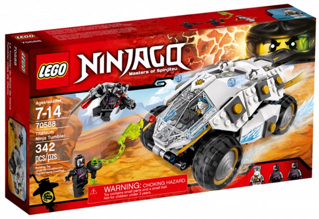 Titanium Ninja Tumbler #70588 LEGO Ninjago