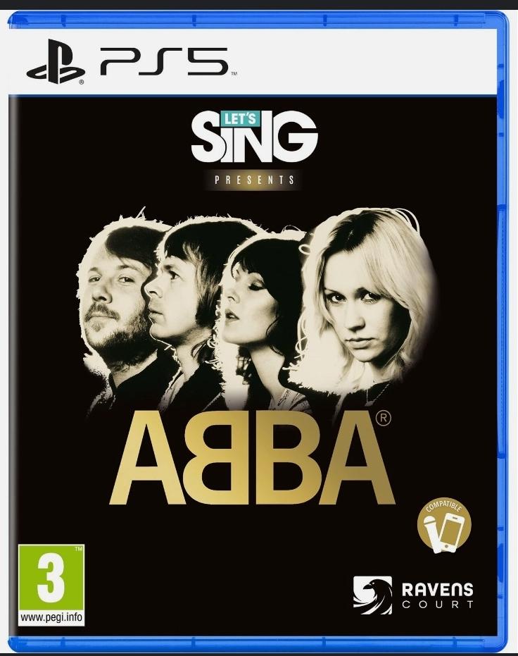 Let's Sing Presents ABBA PAL Playstation 5