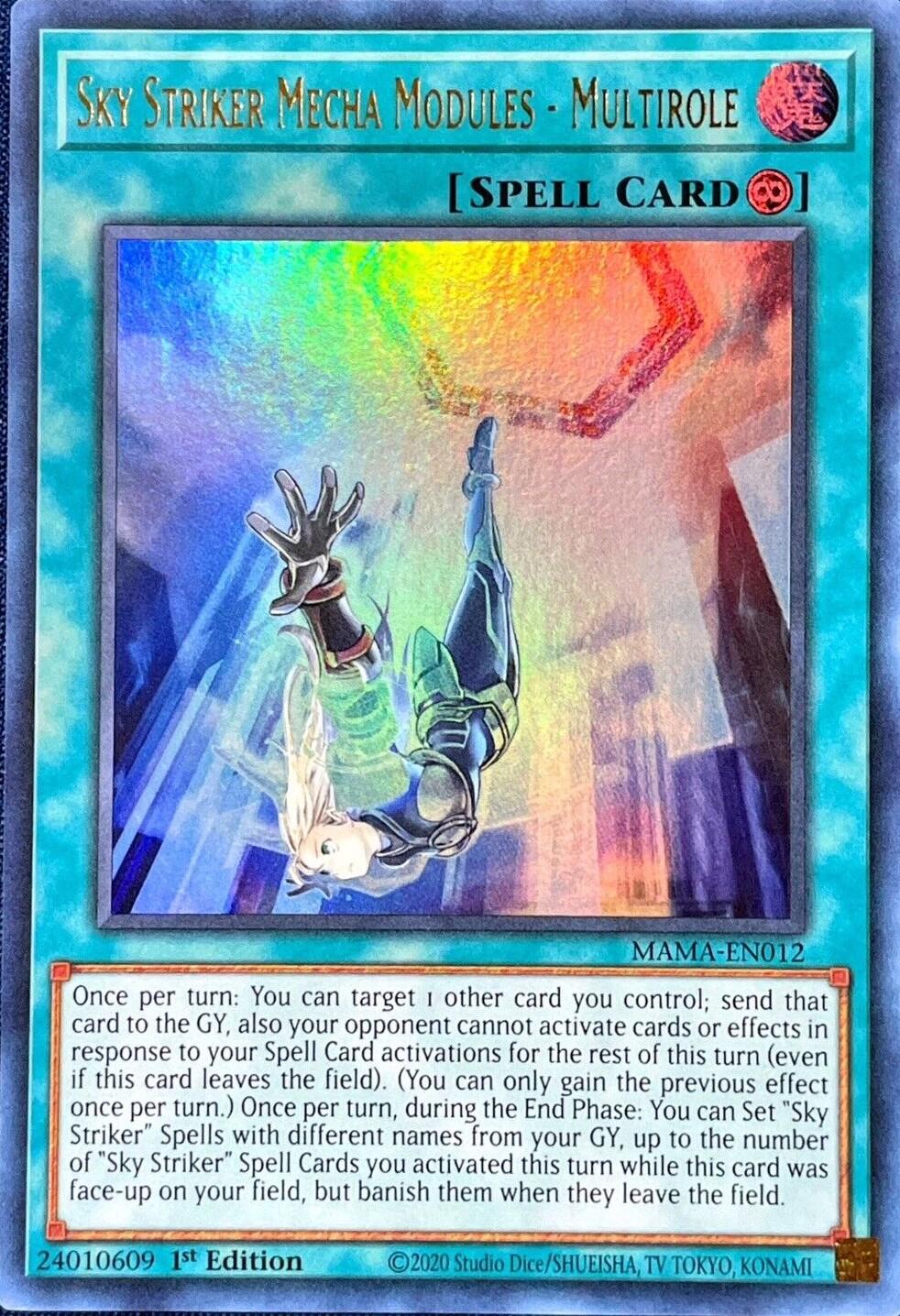 Sky Striker Mecha Modules - Multirole MAMA-EN012 YuGiOh Magnificent Mavens