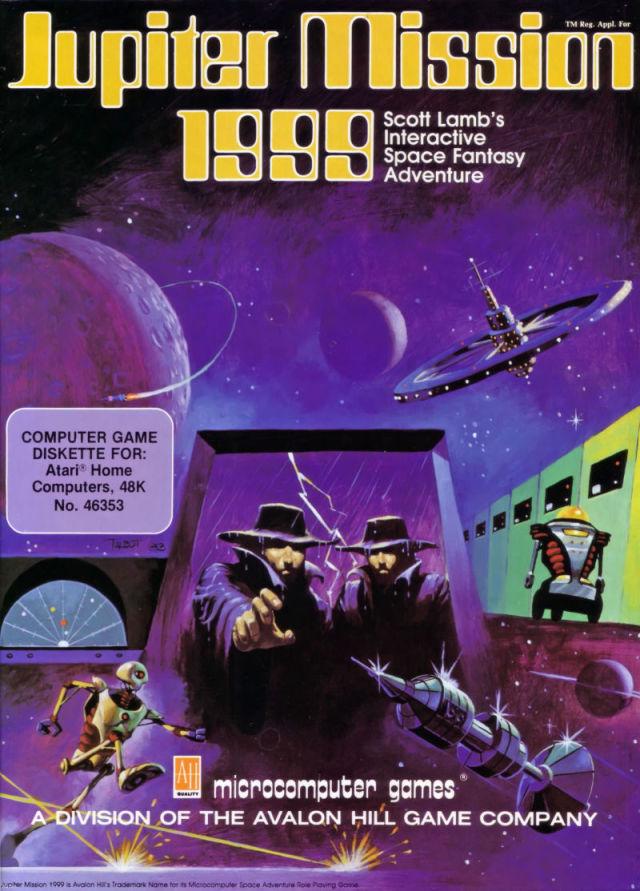 Jupiter Mission 1999 Atari 400