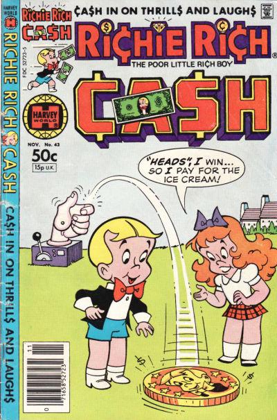 Richie Rich Cash #43 (1981) Comic Books Richie Rich Cash