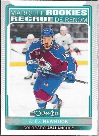 Alex Newhook #536 Hockey Cards 2021 O Pee Chee