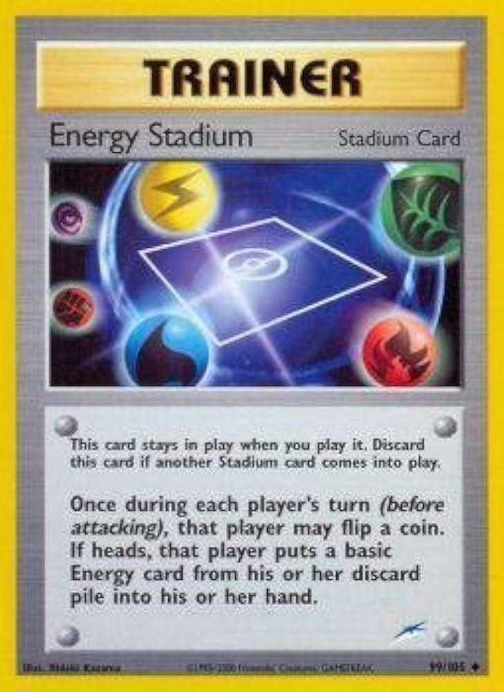 Energy Stadium #99 Pokemon Neo Destiny