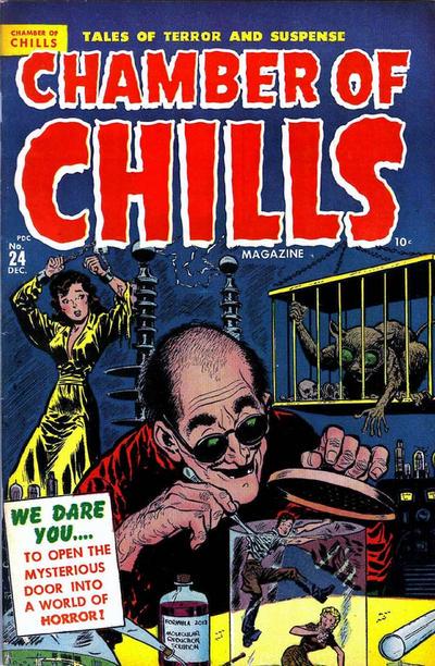Chamber of Chills Magazine #24 4 (1951) Comic Books Chamber of Chills Magazine