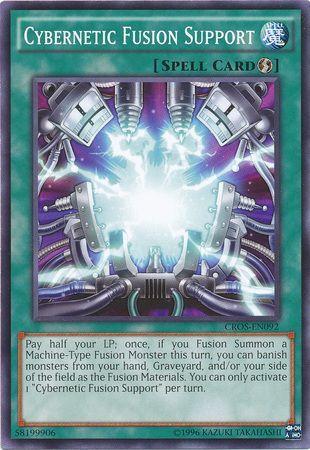 Cybernetic Fusion Support CROS-EN092 YuGiOh Crossed Souls