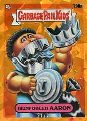 Reinforced AARON [Orange] #208a Garbage Pail Kids 2022 Sapphire Prices