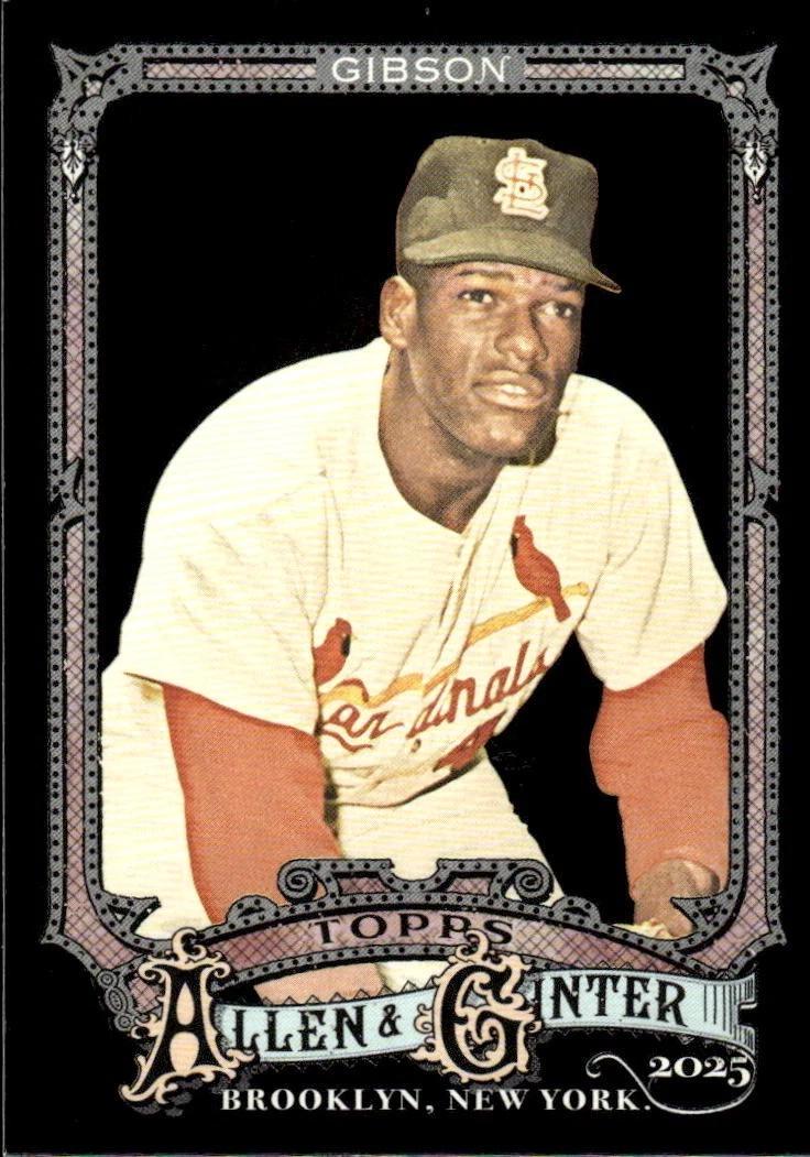 Bob Gibson #61 2025 Topps Allen & Ginter Baseball