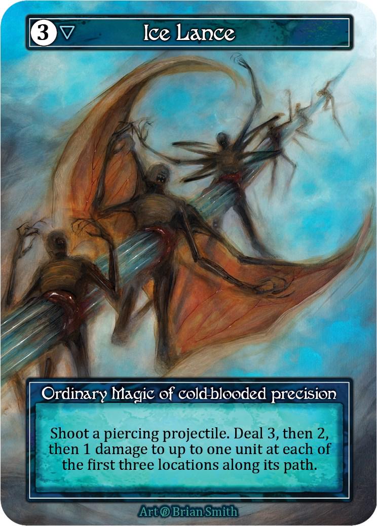 Ice Lance [Foil] (Sorcery: Contested Realms Beta)